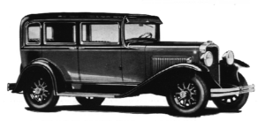 1931 611 standard sedan